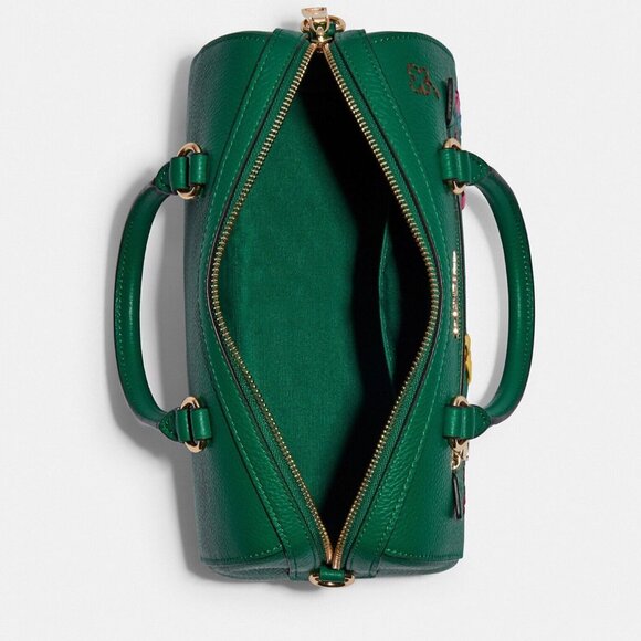 COACH Rowan Satchel with Diary Embroidery C8280 - Picture 12 of 12